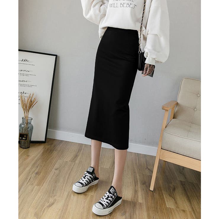 ハイウエスト ペンシルスカートレディース オフィススカートきれいめ | SUNSHINE CLOSET | 詳細画像13 