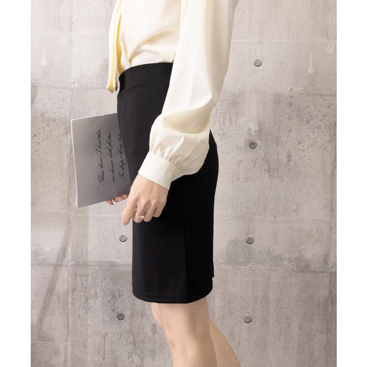 ハイウエスト ペンシルスカートレディース オフィススカートきれいめ | SUNSHINE CLOSET | 詳細画像15 