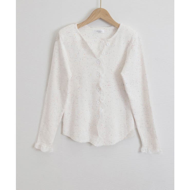 カラーネップヤーンニットカーディガン長袖 | SUNSHINE CLOSET | 詳細画像25 