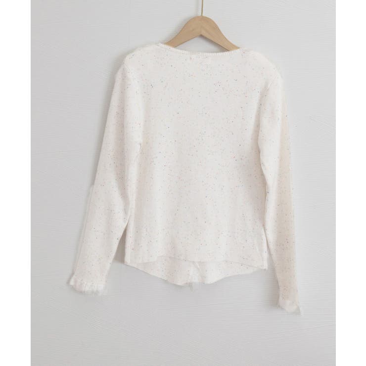 カラーネップヤーンニットカーディガン長袖 | SUNSHINE CLOSET | 詳細画像26 