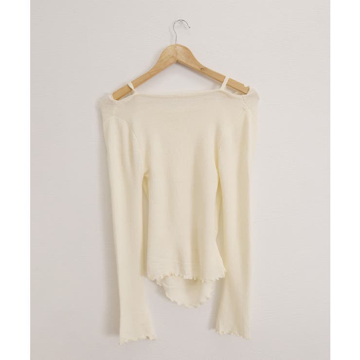 フェミニンオフショルダートップス春秋 レディース ドレープネックカットソーメロウ… | SUNSHINE CLOSET | 詳細画像24 