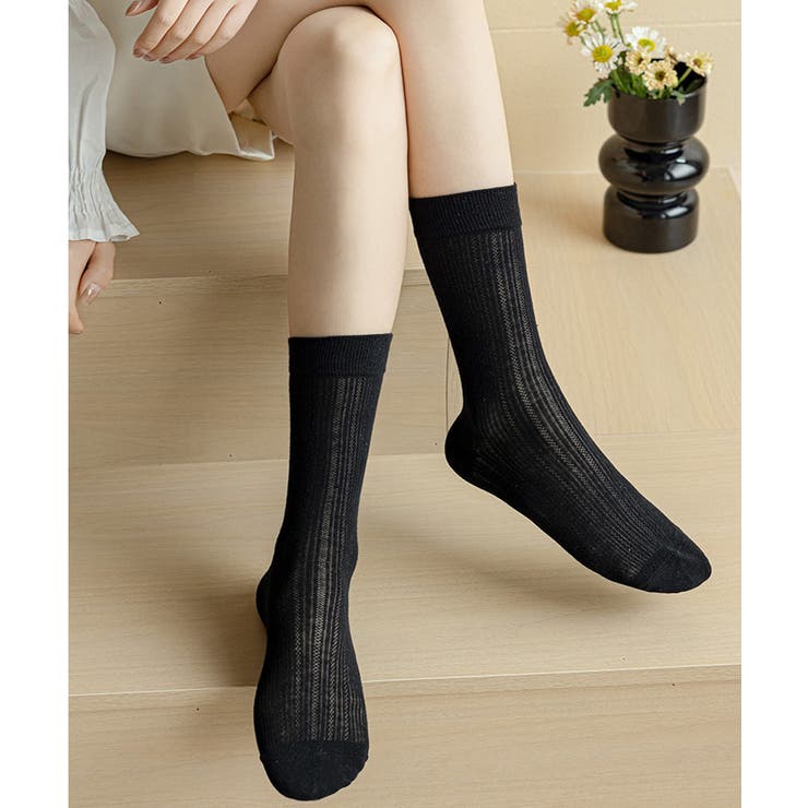 薄手ソックス レディース 5足組靴下春夏 | SUNSHINE CLOSET | 詳細画像9 