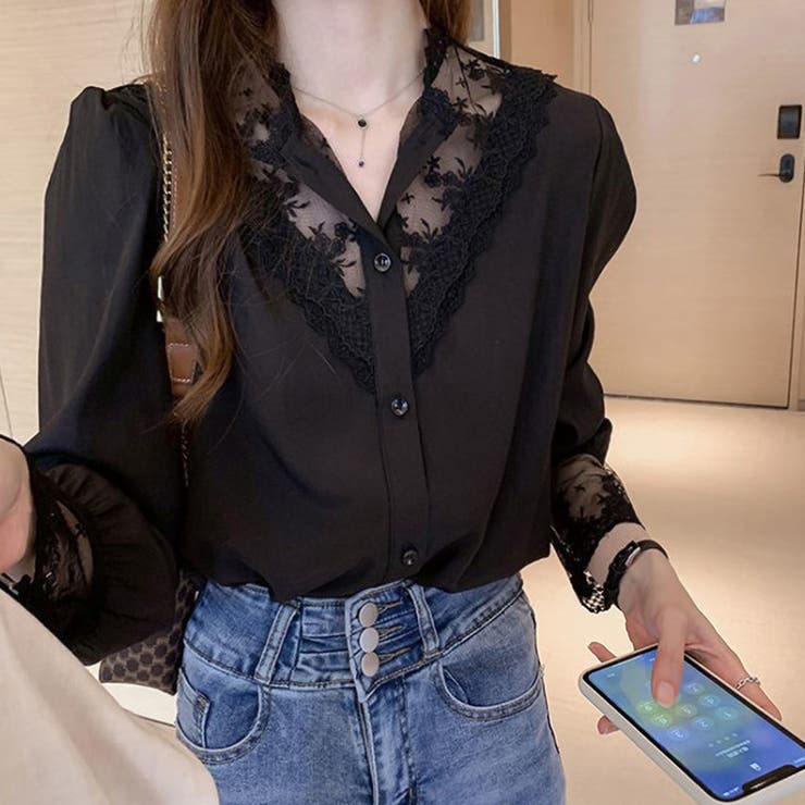 シャツ ブラウス レディース 刺繍 | SUNSHINE CLOSET | 詳細画像1 