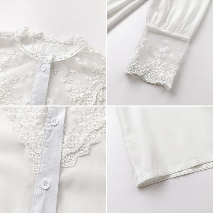 シャツ ブラウス レディース 刺繍 | SUNSHINE CLOSET | 詳細画像3 