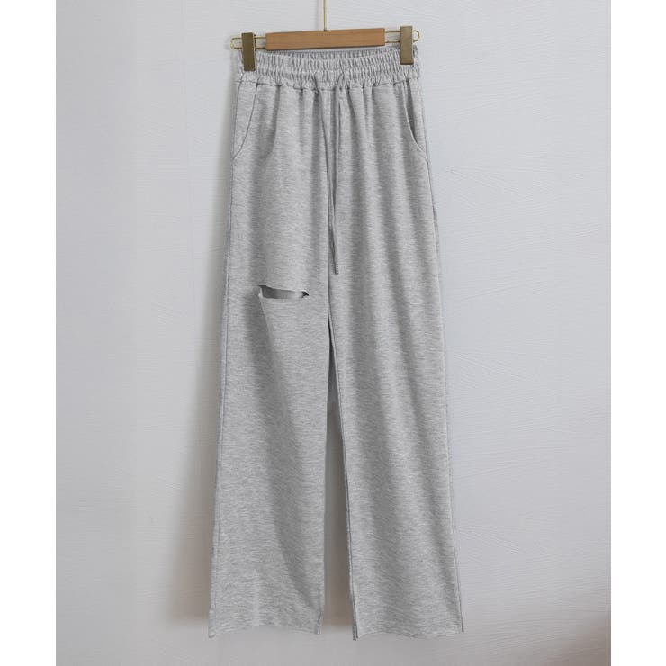 美品♡セットアップ　Acid dye ダメージSweatプルオーバー　パンツ Acid dye ダメージSweatプルオーバー
