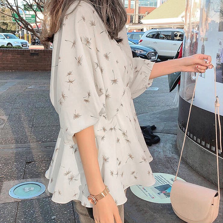 フレア シャツブラウス レディース 夏服 | SUNSHINE CLOSET | 詳細画像1 