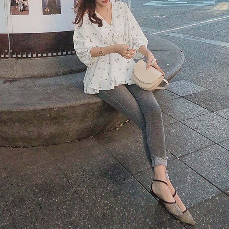 フレア シャツブラウス レディース 夏服 | SUNSHINE CLOSET | 詳細画像8 