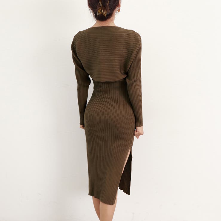 ホルターネック ニットワンピース セット | SUNSHINE CLOSET | 詳細画像17 