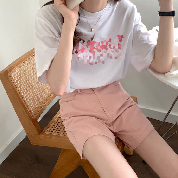 ハイウエスト カラーショートパンツ 韓国 | SUNSHINE CLOSET | 詳細画像13 