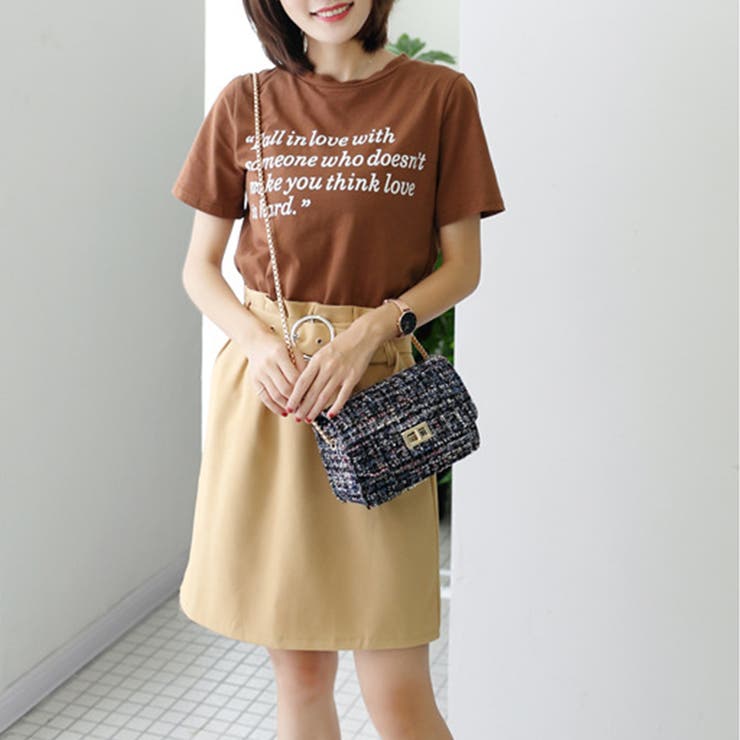 チェーンショルダーバッグ ツイード風上品 | SUNSHINE CLOSET | 詳細画像8 