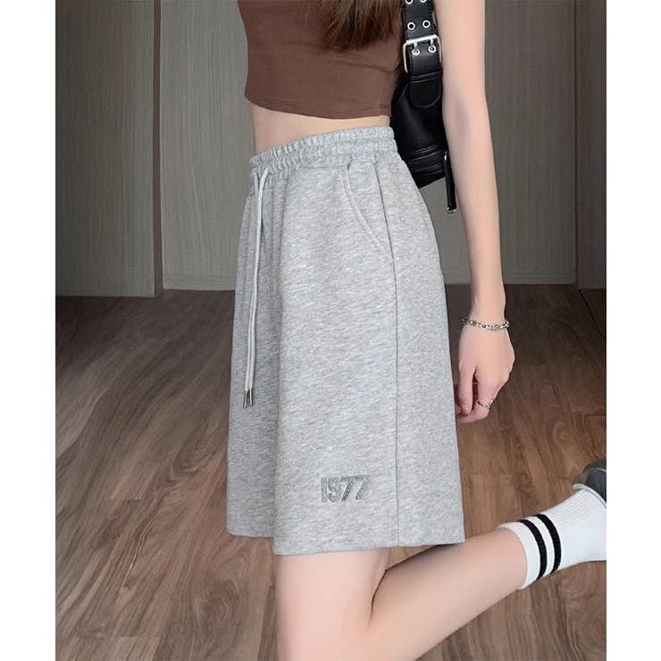 スウェットショーツ 韓国風ショートパンツ | SUNSHINE CLOSET | 詳細画像1 