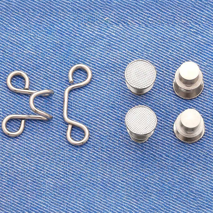 シルバー | ウエスト調整アジャスター セット 韓国風 | SUNSHINE CLOSET