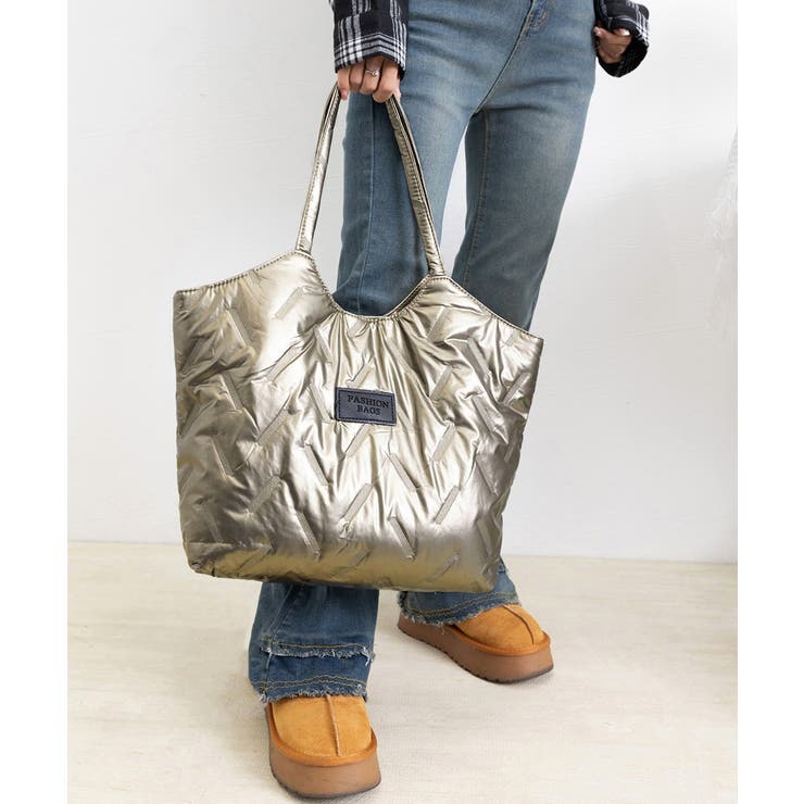 中綿入りナイロントートバッグ大容量鞄軽量 | SUNSHINE CLOSET | 詳細画像14 