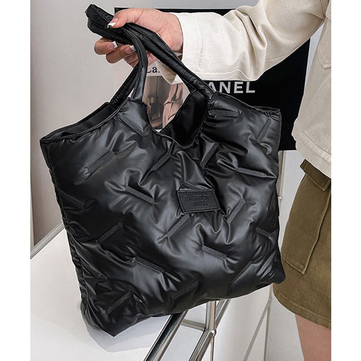 中綿入りナイロントートバッグ大容量鞄軽量 | SUNSHINE CLOSET | 詳細画像2 