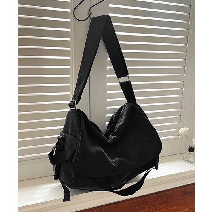 ビッグキャンバスショルダーバッグ 大容量 | SUNSHINE CLOSET | 詳細画像16 