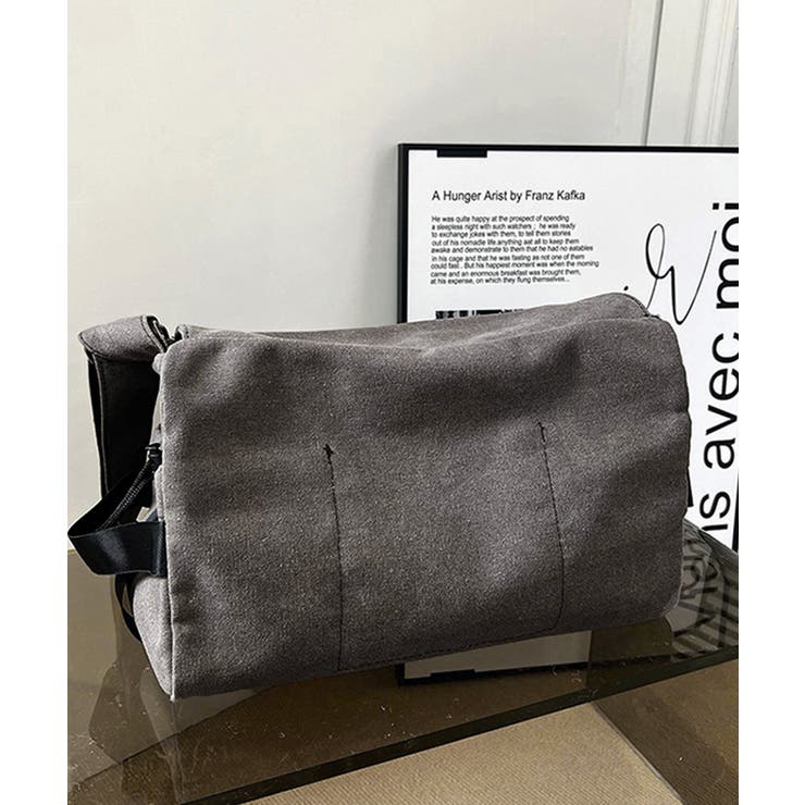 ビッグキャンバスショルダーバッグ 大容量 | SUNSHINE CLOSET | 詳細画像20 