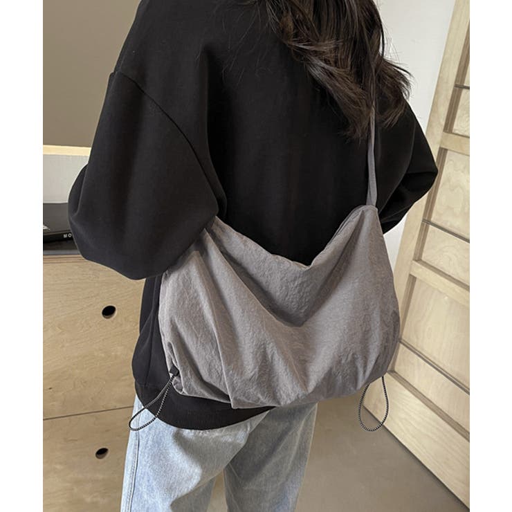 ドローストリングショルダーバッグ 韓国風 | SUNSHINE CLOSET | 詳細画像11 