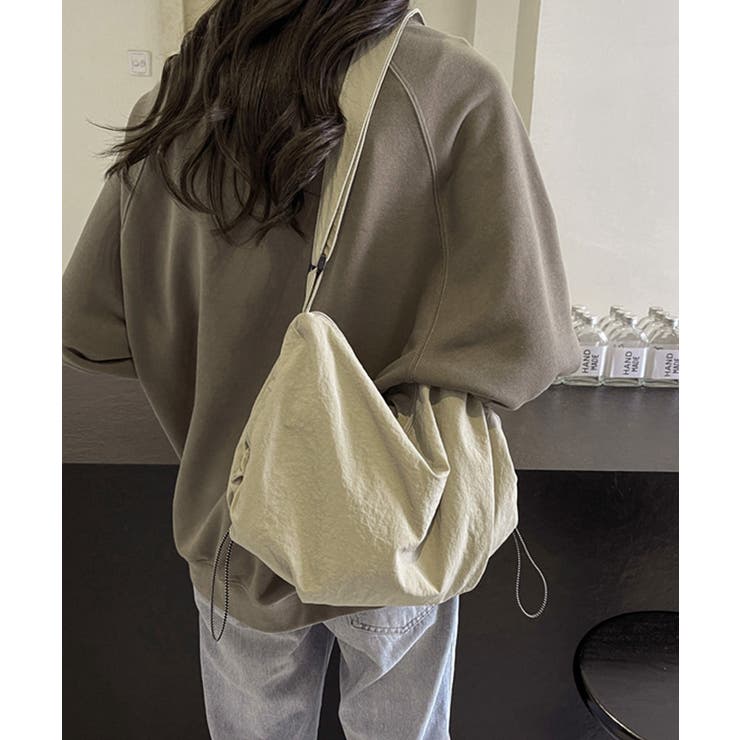 ドローストリングショルダーバッグ 韓国風 | SUNSHINE CLOSET | 詳細画像3 