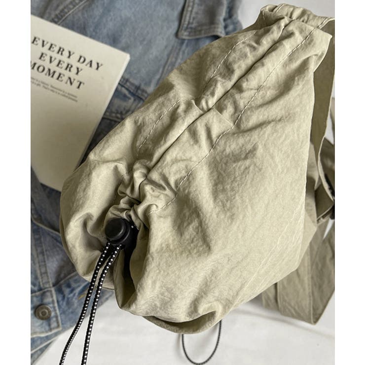 ドローストリングショルダーバッグ 韓国風 | SUNSHINE CLOSET | 詳細画像30 