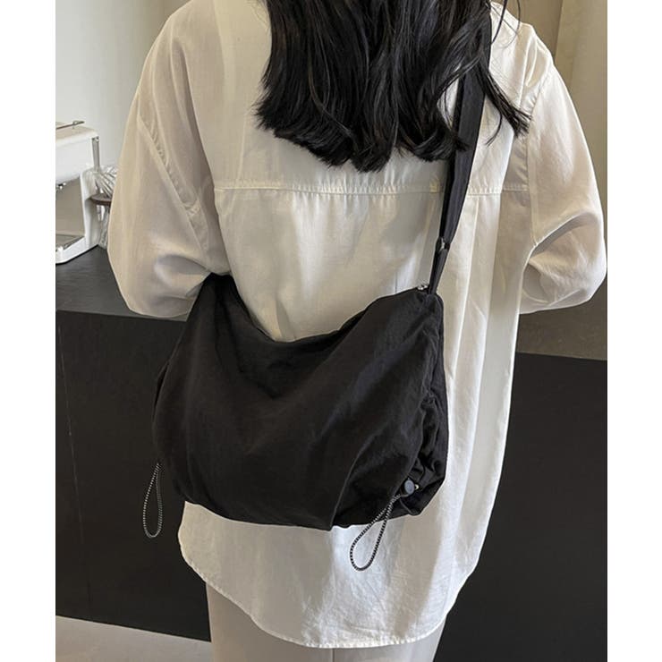 ドローストリングショルダーバッグ 韓国風 | SUNSHINE CLOSET | 詳細画像6 