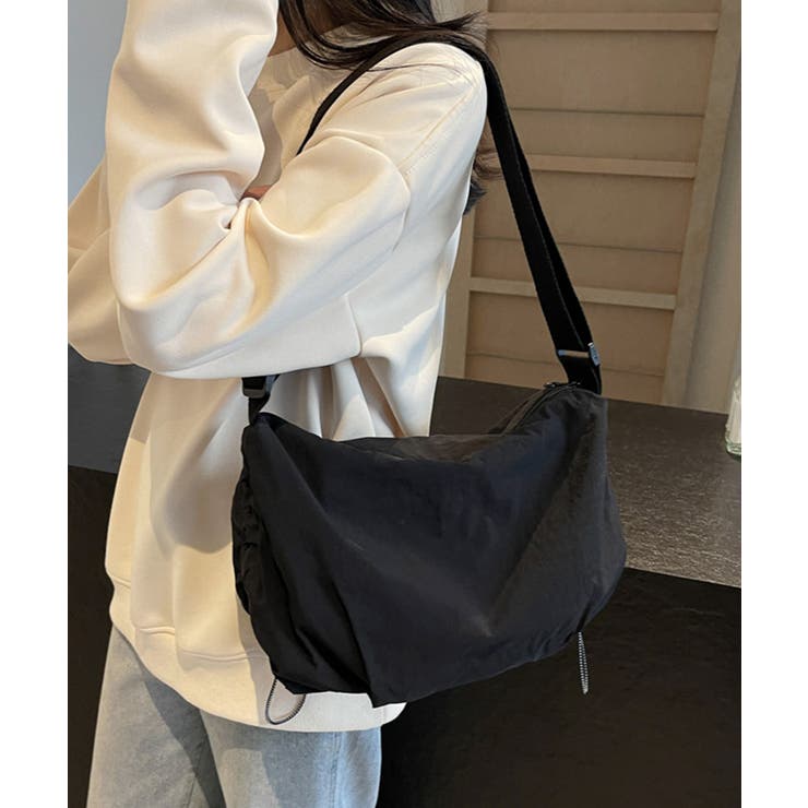 ドローストリングショルダーバッグ 韓国風 | SUNSHINE CLOSET | 詳細画像8 