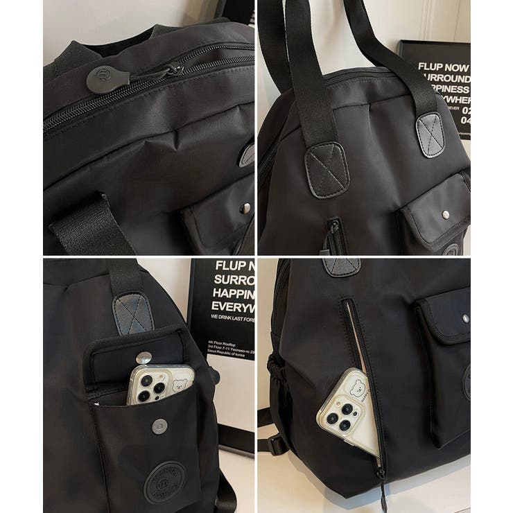 リュックサック3wayバックパック多収納[品番:AGCW0006490 リュックサック3wayバックパック多収納[品番:AGCW0006490