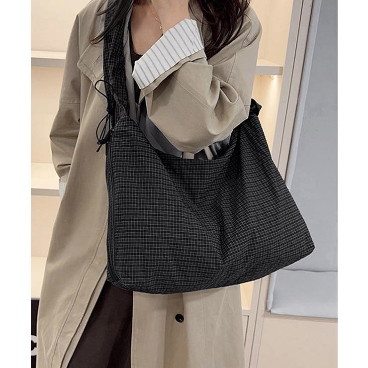 ショルダーバッグa4 大きめ大容量バッグ 軽量ナイロンバッグ | SUNSHINE CLOSET | 詳細画像10 