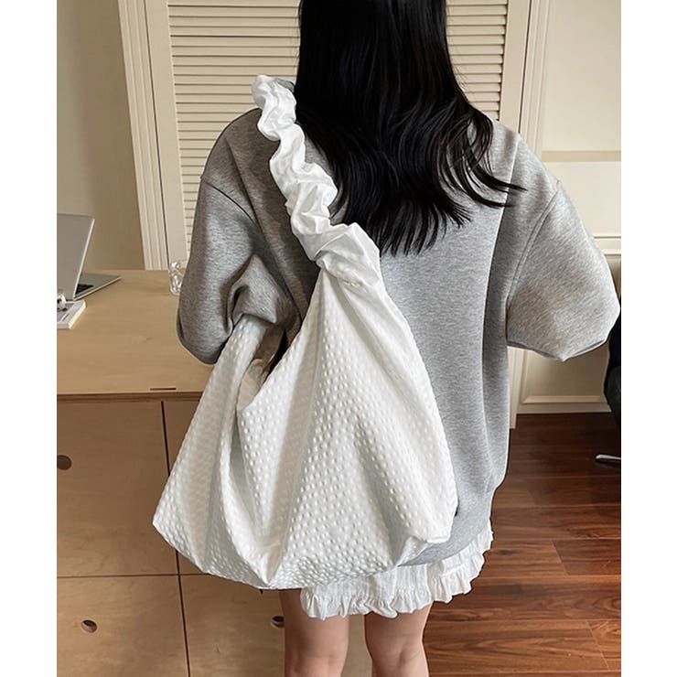 ショルダーバッグa4 大きめ大容量バッグ 軽量ナイロンバッグ | SUNSHINE CLOSET | 詳細画像15 