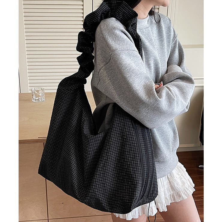 ショルダーバッグa4 大きめ大容量バッグ 軽量ナイロンバッグ | SUNSHINE CLOSET | 詳細画像8 