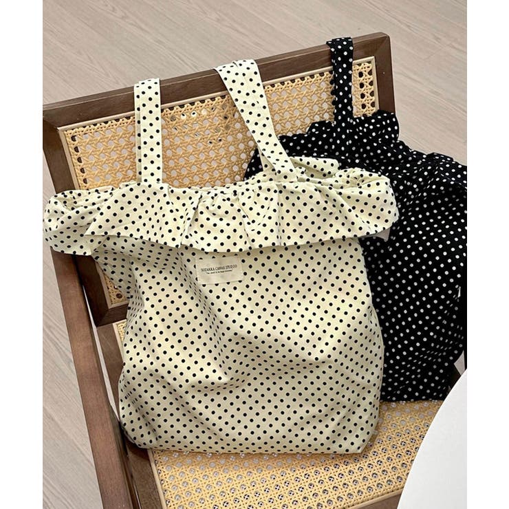フリルトートバッグa4 トートバッグ大きめ お洒落 | SUNSHINE CLOSET | 詳細画像11 