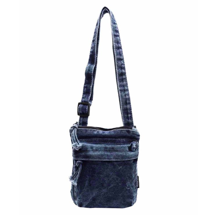 ミニバッグレディース デニムバッグウォッシュ加工 ショルダーバッグヴィンテージ風 | SUNSHINE CLOSET | 詳細画像25 