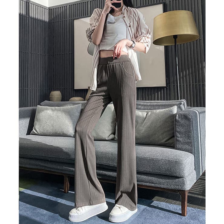 セミフレアパンツレディース ロングパンツ | SUNSHINE CLOSET | 詳細画像11 