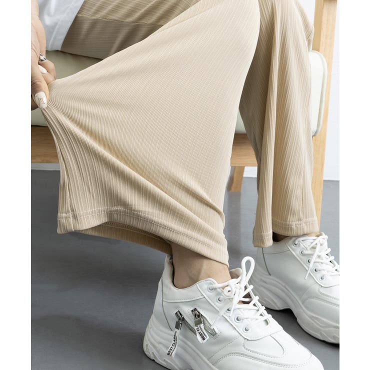 セミフレアパンツレディース ロングパンツ | SUNSHINE CLOSET | 詳細画像19 