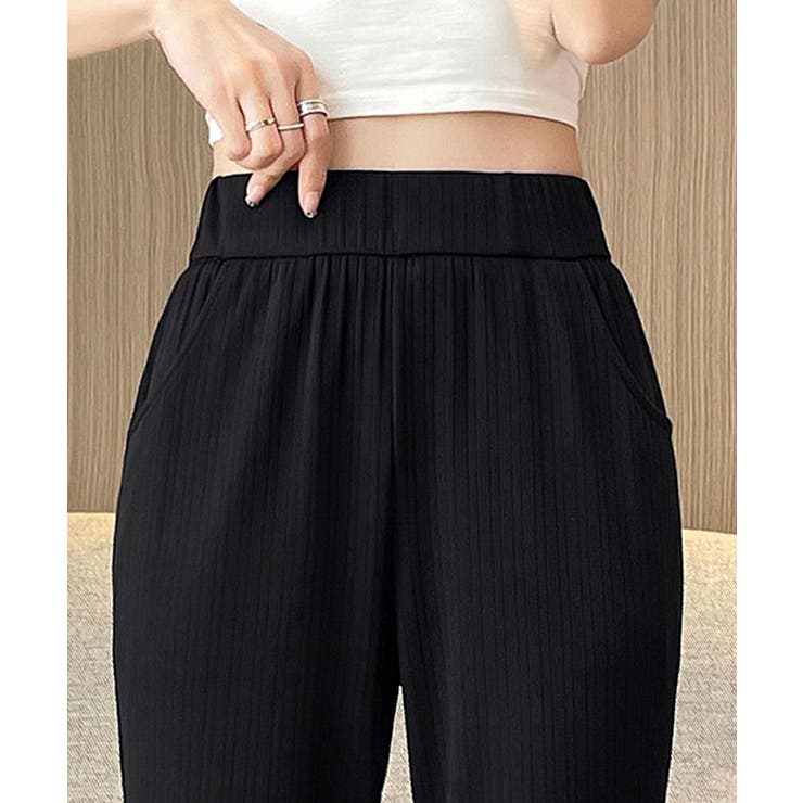 セミフレアパンツレディース ロングパンツ | SUNSHINE CLOSET | 詳細画像6 