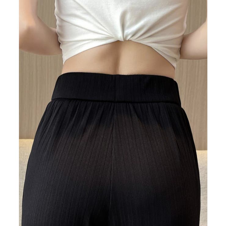 セミフレアパンツレディース ロングパンツ | SUNSHINE CLOSET | 詳細画像7 