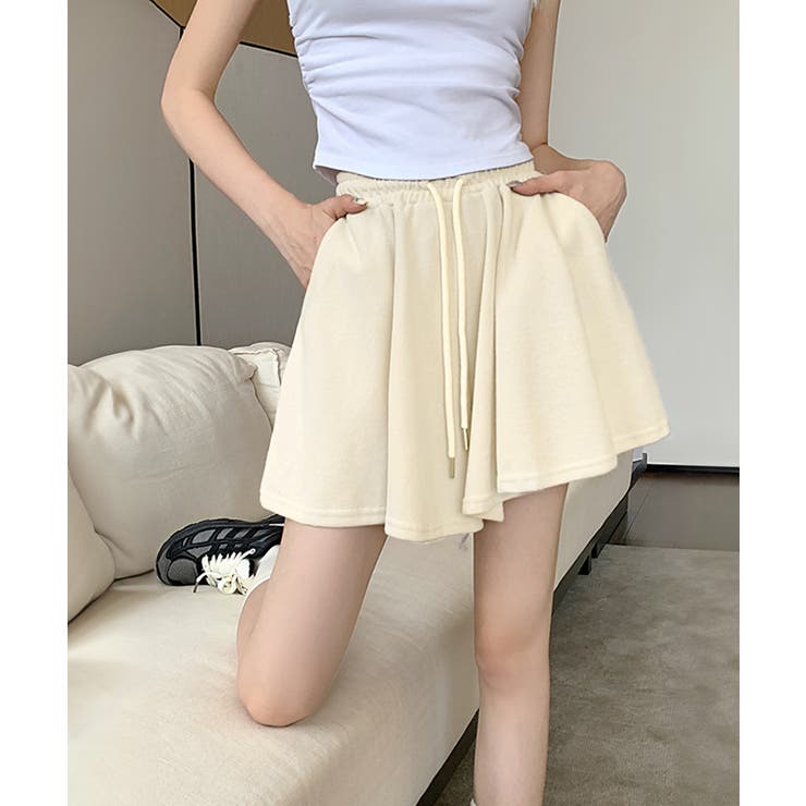 シンプルAラインショートパンツレディース | SUNSHINE CLOSET | 詳細画像2 