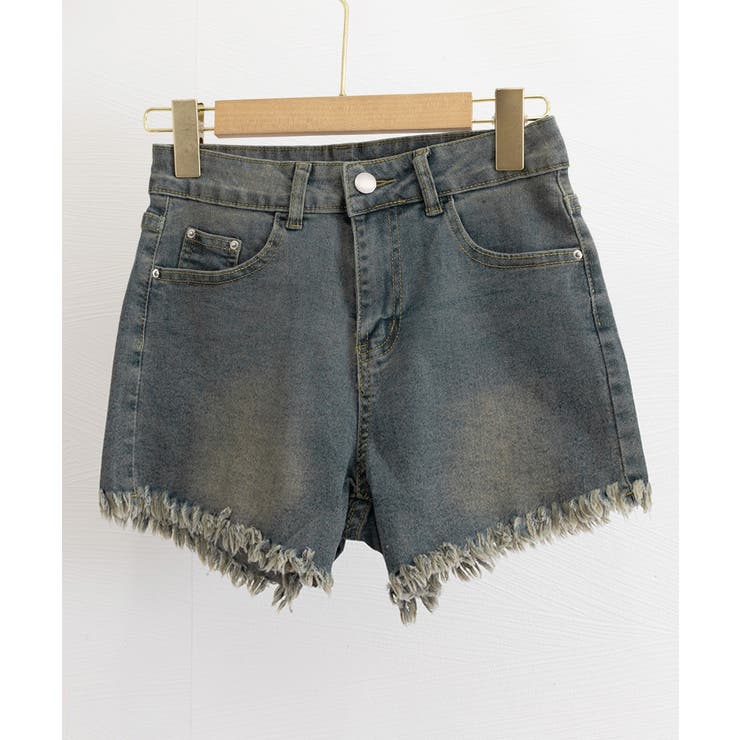 ウォッシュデニムショートパンツレディース | SUNSHINE CLOSET | 詳細画像15 