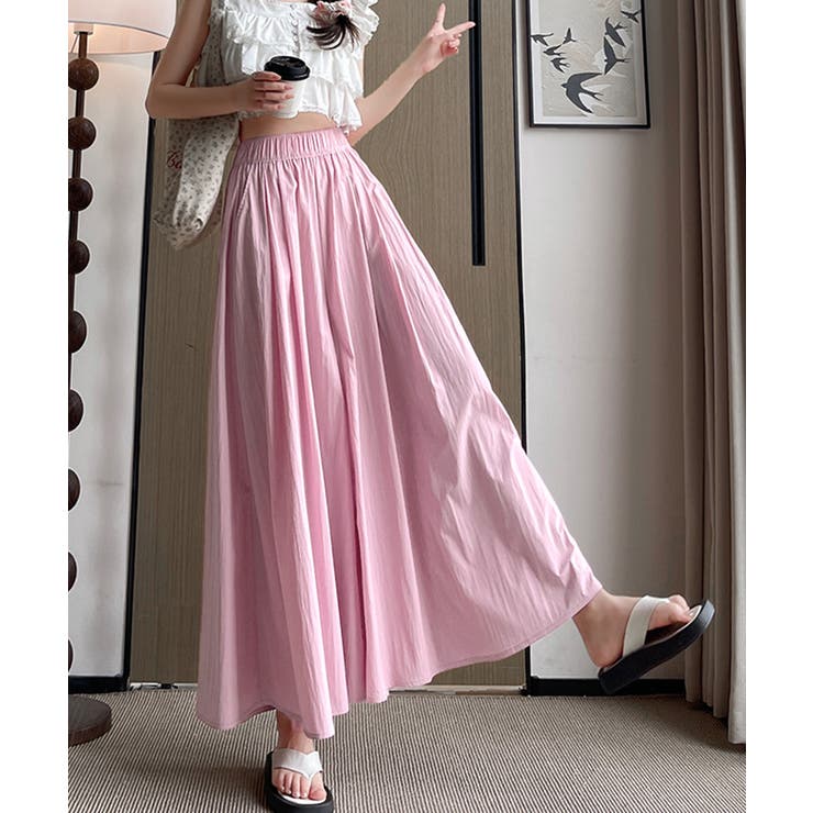 ワイドパンツ 冷感キュロットパンツ春夏秋 | SUNSHINE CLOSET | 詳細画像11 