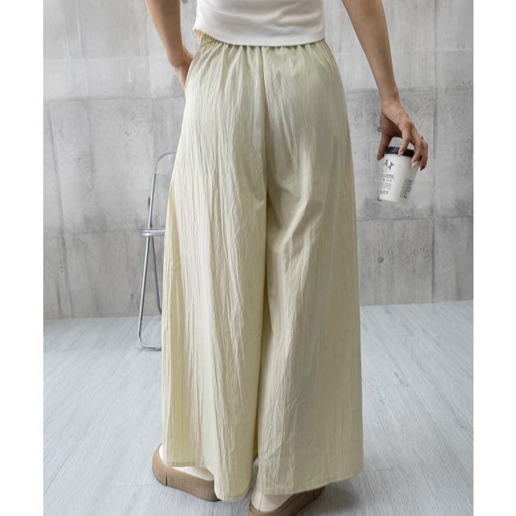 ワイドパンツ 冷感キュロットパンツ春夏秋 | SUNSHINE CLOSET | 詳細画像18 