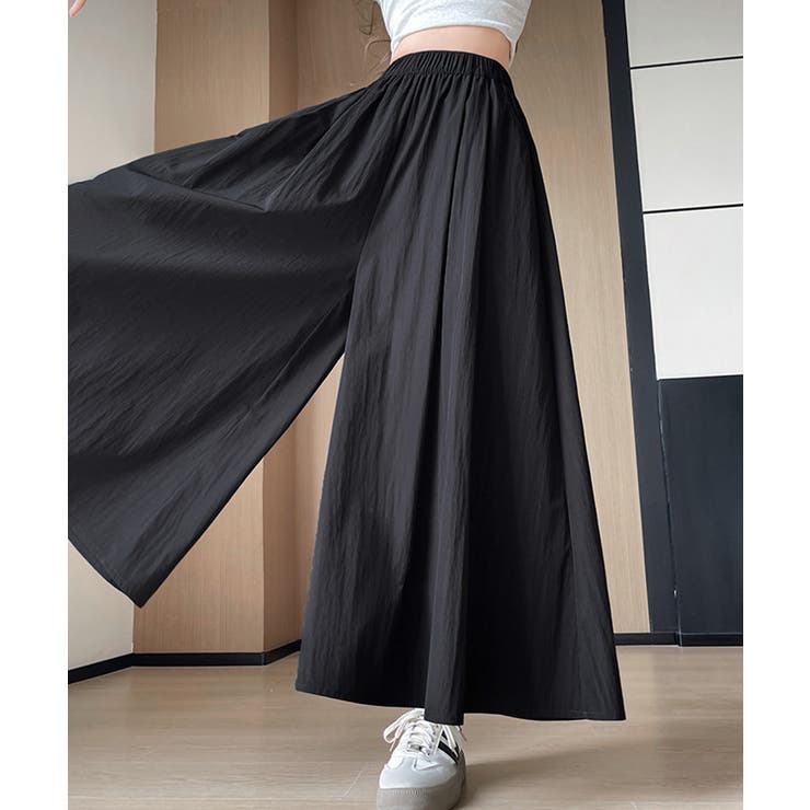 ワイドパンツ 冷感キュロットパンツ春夏秋 | SUNSHINE CLOSET | 詳細画像4 