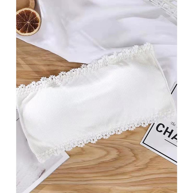カップ付きインナー ズレ落ちない レースチューブトップ | SUNSHINE CLOSET | 詳細画像17 