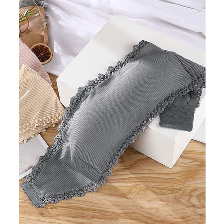 カップ付きインナー ズレ落ちない レースチューブトップ | SUNSHINE CLOSET | 詳細画像7 