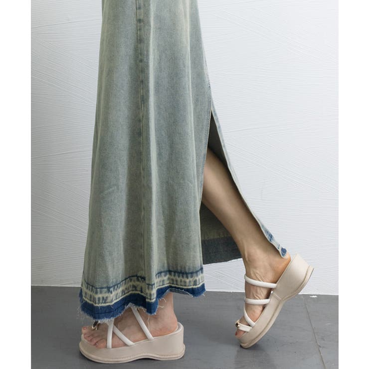 カットオフデザインデニムスカート 韓国風 | SUNSHINE CLOSET | 詳細画像13 