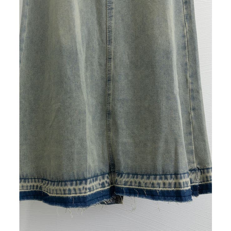 カットオフデザインデニムスカート 韓国風 | SUNSHINE CLOSET | 詳細画像18 