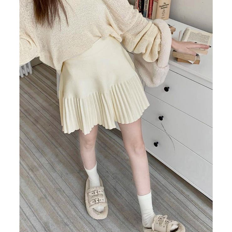 プリーツミニスカートニットスカート 秋冬 | SUNSHINE CLOSET | 詳細画像22 