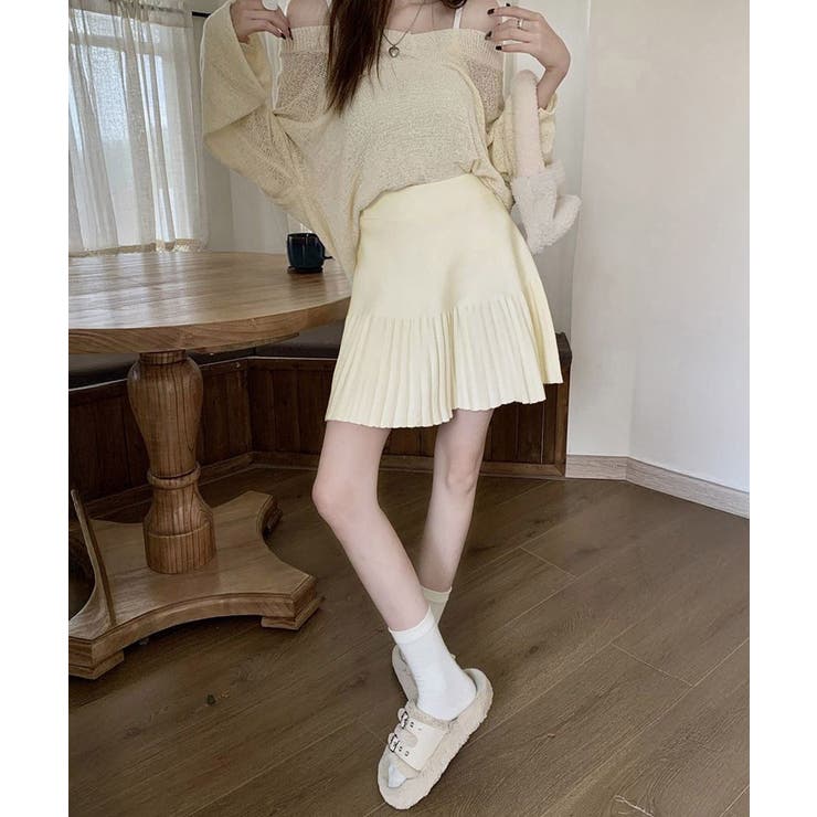 プリーツミニスカートニットスカート 秋冬 | SUNSHINE CLOSET | 詳細画像23 
