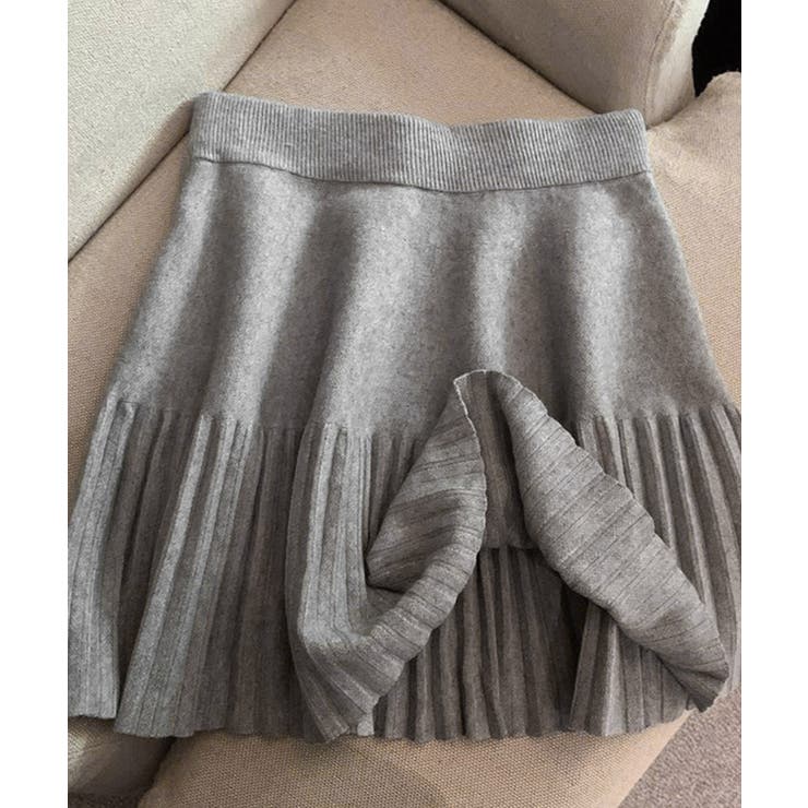プリーツミニスカートニットスカート 秋冬 | SUNSHINE CLOSET | 詳細画像27 