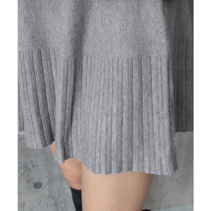 プリーツミニスカートニットスカート 秋冬 | SUNSHINE CLOSET | 詳細画像30 