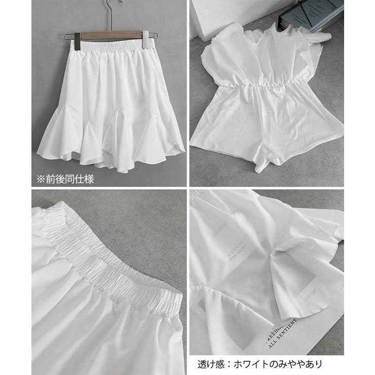 ハイウエストスカートミニ 美脚スカート夏 無地Aラインスカートインナーパンツ付き… | SUNSHINE CLOSET | 詳細画像20 