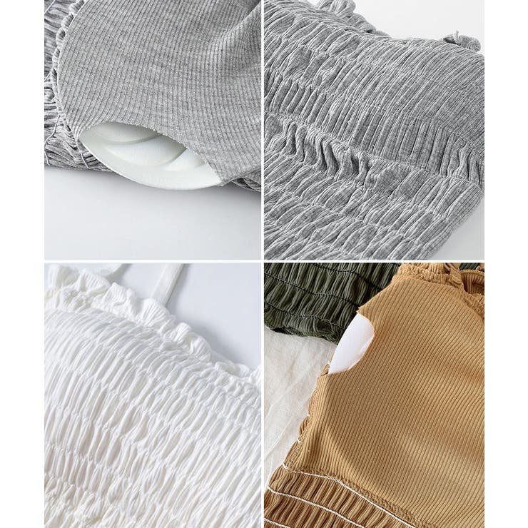 チューブトップカップ付きインナーおしゃれ | SUNSHINE CLOSET | 詳細画像25 